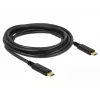 USB-Kabel DeLOCK 83325 USB 2.0 3m USB-C Schwarz