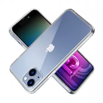 3MK Clear Case Handyhülle 3MK iPhone 15 transparentes Design