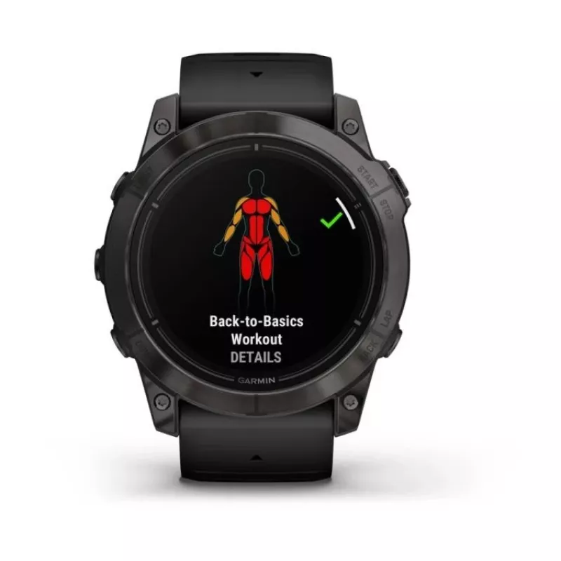 Garmin EPIX PRO g2 51mm Sapphire Carbon Gray DLC Titanium Schwarz