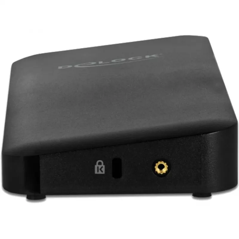 Delock USB Type-C DP 1,4 Dockingstation 4K – Dockingstation – USB-C 3,2 Gen 2 – HDMI, DP – 1GbE – 85 Watt (87746)