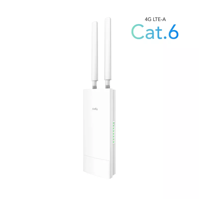 Cudy LT700 WLAN-Router Gigabit Ethernet Dualband (2,4 GHz / 5 GHz) 4G Weiß