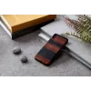 Smartphone-Hülle man and wood für iPhone XS Max – Ebenholzschwarz, schützende Hartschalen-Rückabdeckung