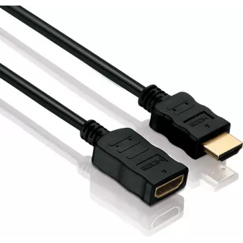 HDMI-Kabel PureLink HDMI A M/W 1,5 m Schwarz Typ A Stecker auf Buchse