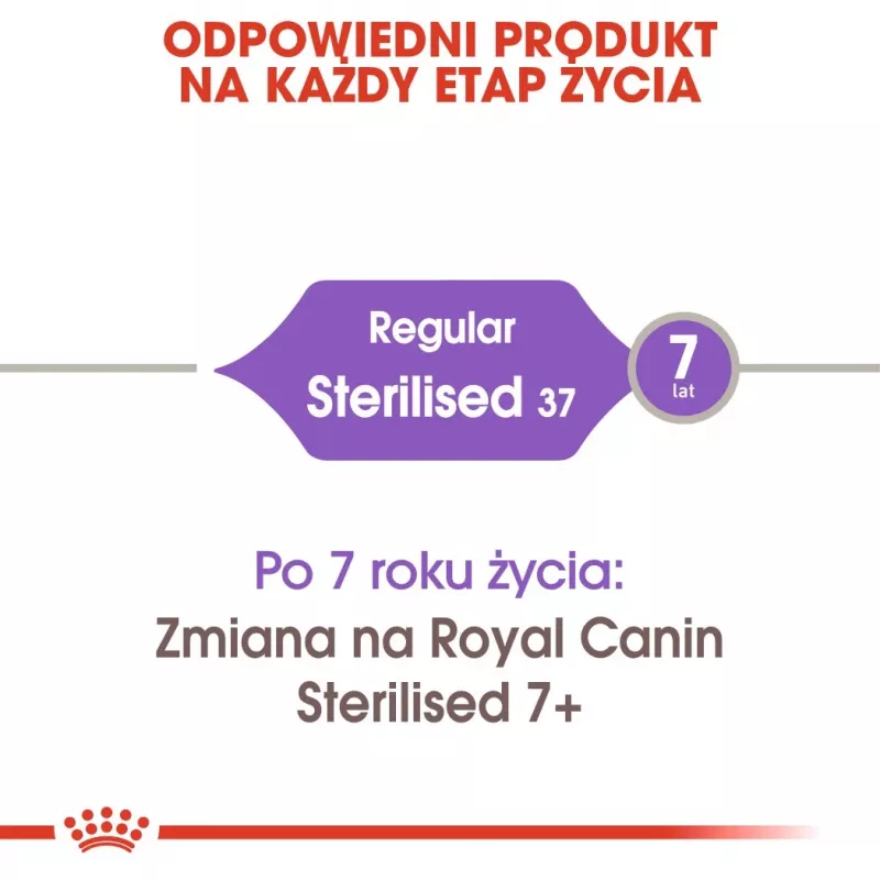 ROYAL CANIN Sterilised 37 - Trockenfutter für Katzen - 10 kg
