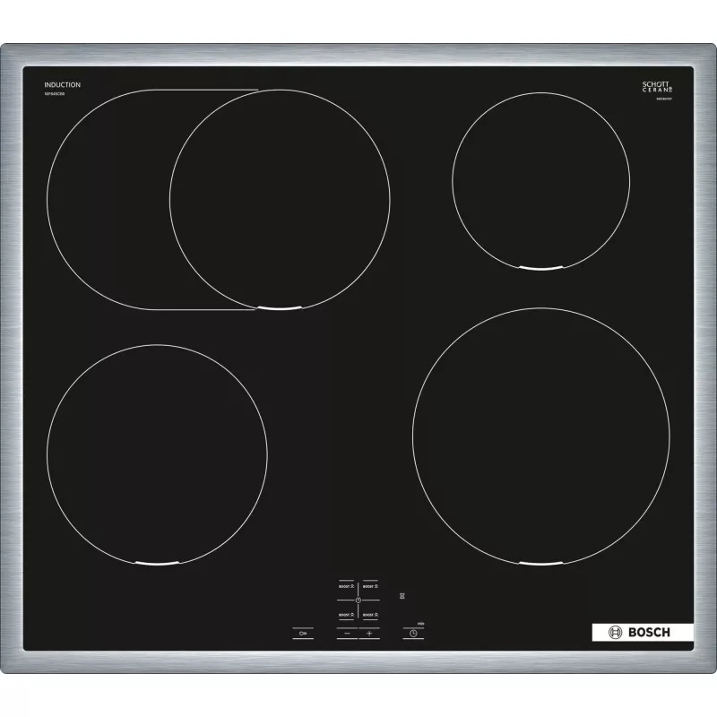 Bosch HEG578BB4 + NIF645CB5E Kochgeräte-Set Induktionskochfeld Elektrisch