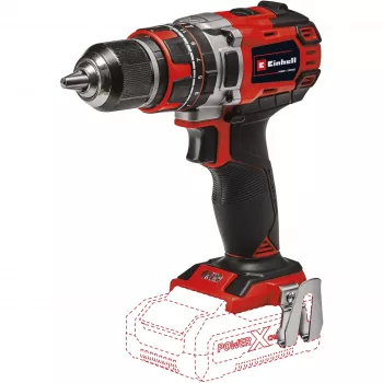 Pistolengriff-Bohrschrauber Einhell TE-CD 18/50 Li-i BL Solo, 1,22 kg, Schwarz, Grau, Rot
