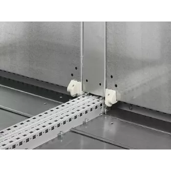 Rackblech Rittal 4590.700, Stahl, silberne Oberfläche, einteilig