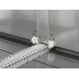 Rackblech Rittal 4590.700, Stahl, silberne Oberfläche, einteilig