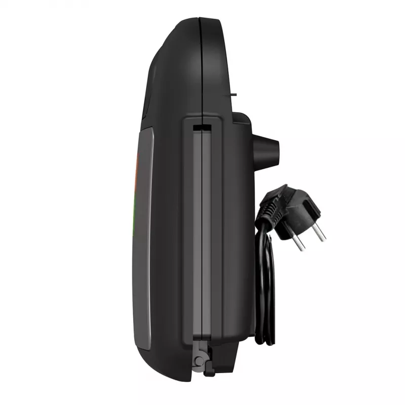Sandwichtoaster Schwarz & Decker BXSA753E — 2 Sandwiches, 750 W, antihaftbeschichtete Platten, 215×125 mm Grillfläche, kompakter Edelstahl