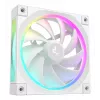 12-cm-Gehäuselüfter DeepCool FL12 WH — 3er-Pack, 120×120×25 mm, 2150 U/min, 55 CFM, Fluid Dynamic Bearing, PWM, Multi-LED, 4-Pin