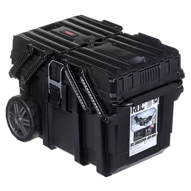 Werkzeugkiste KETER CANTILEVER Job Box (17203037/238270) auf Rädern Schwarz