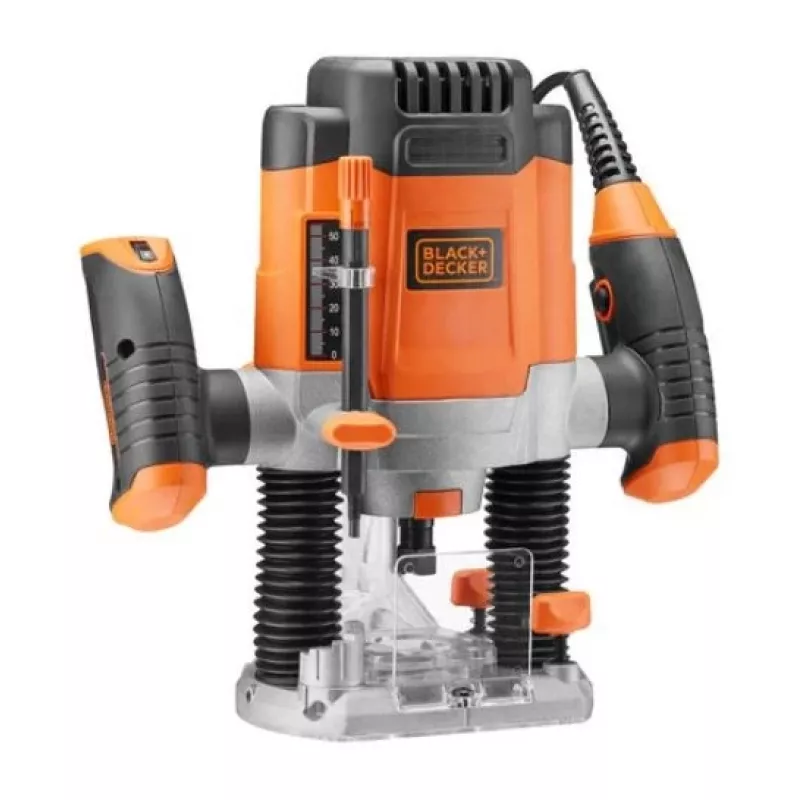Oberfräse Black+Decker KW1200E 1200W 8000 - 28000 U/min