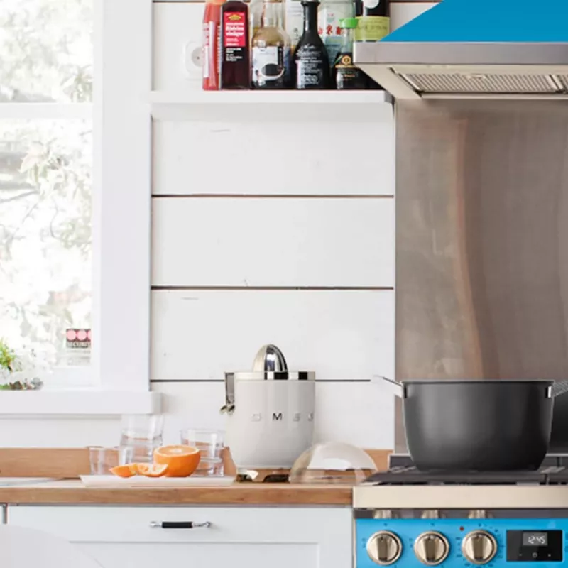 Elektrische Zitruspresse Smeg CJF11WHEU 70 W Weiß Edelstahl