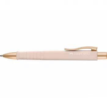 Clip-Kugelschreiber mit Einziehmechanik Faber-Castell 241187 Blau Rose