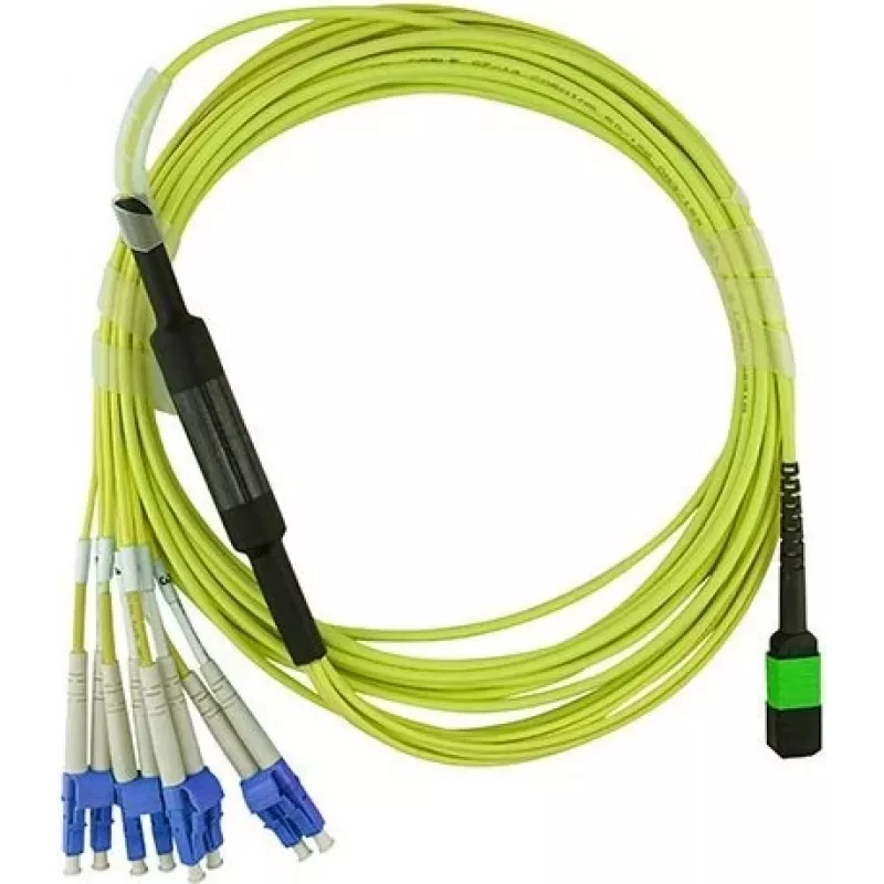 MPO-Patchkabel BlueOptics MPO12-4DLC-SM-2 2 Meter Singlemode