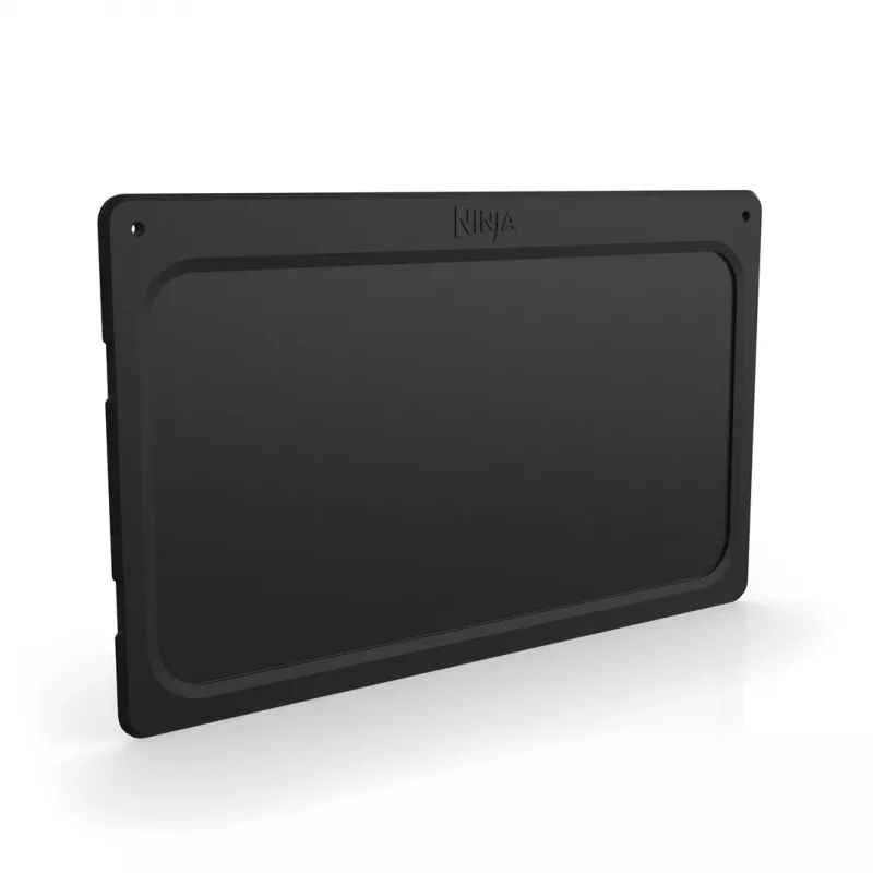 Doppel-10,4-L-Heißluftfritteuse Ninja AF500EU, Standgerät, 2470 W, Schwarz, Edelstahl