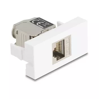 Netzwerk RJ45-Modul DELOCK 90904 Cat.6A mit LED für Keystone-Panels und Patch-Panels
