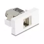 Netzwerk RJ45-Modul DELOCK 90904 Cat.6A mit LED für Keystone-Panels und Patch-Panels