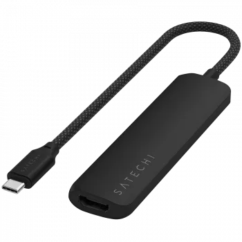 Satechi ST-P4SK Interface Hub USB Type-C 10000 Mbit/s Schwarz