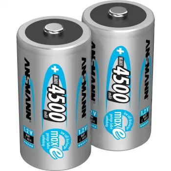 1x2 Ansmann maxe Akku NiMH Baby 4500 mAh German (5035352)