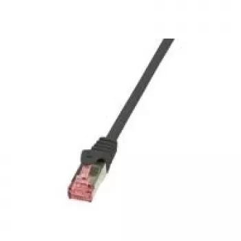 Netzwerkkabel LogiLink Cat.6 S/FTP RJ-45 1,5 m Schwarz