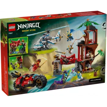 LEGO NINJAGO 71857 Ninja-Fahrzeug-Baumhaus-Schlacht