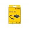 USB Typ-C-Adapter DeLOCK 66644 Gigabit LAN Power Delivery