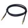 Logilink - Audiokabel - Mini-Klinkenstecker Stereo 3,5 mm (M) - Mini-Klinkenstecker Stereo 3,5 mm (M) - 3 m - Dunkelblau (CA10300)
