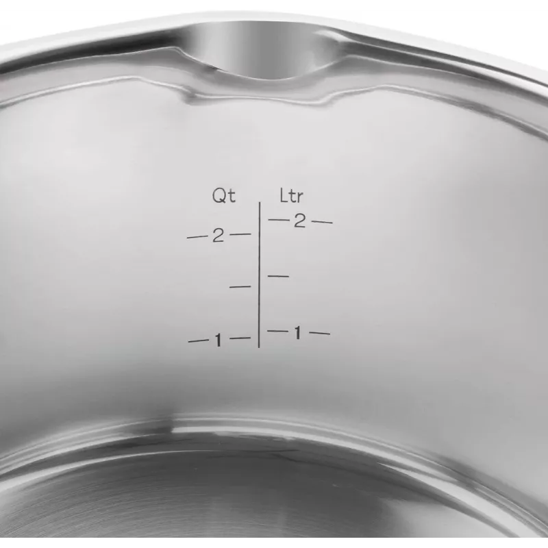 ZWILLING Edelstahl-Topfset SIMPLIFY 5-tlg. – spülmaschinen- & ofenfest, Glasdeckel, geeignet für Keramikkochfelder