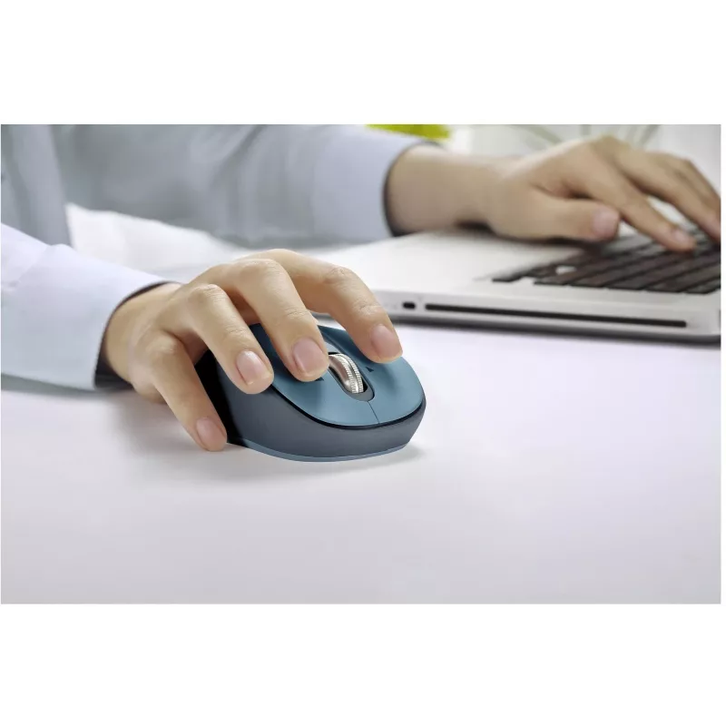 Kabellose Maus YENKEE YMS2010BE Dual-Mode ergonomisch, 2,4 GHz USB-Empfänger + Bluetooth 5.1, 4-stufig DPI 1000–3200, 6 Tasten