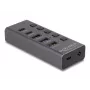USB Hub Delock 64248 5 Gbit/s 2 x Typ-A 2 x Typ-C 1 Schnellladeanschluss