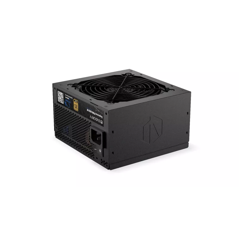 Netzteil ENDORFY Supremo FM6 850 W, 24-Pin-ATX, vollmodular, 80 PLUS Gold, 120-mm-Lüfter, Schwarz
