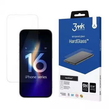 3MK Panzerglas-Bildschirmschutz für iPhone 16 Pro Max 6,9, Härte 9H