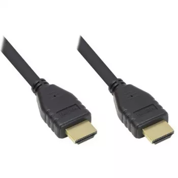 Good Connections GC-M0138 - 2 m - HDMI Typ A (Standard) - HDMI Typ A (Standard) - 4096 x 2160 Pixel - 18 Gbit/s - Schwarz