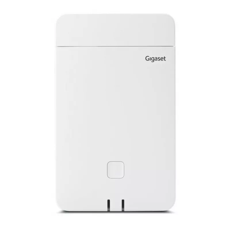 DECT-Basisstation Gigaset N770 IP Pro – 120 Kanäle, HTTPS/SIPS/SRTP/SSL/TLS, innen 50 m, außen 300 m, weiß