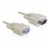 Serielles Kabel DeLOCK RS-232 1m Beige DB-9 82984