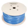 DIGITUS CAT 6A U/FTP Installationskabel 305 m, simplex, Cca, Easy Pull Box, blau