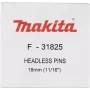 Makita Stift 0,6 x 25 mm Edelstahl F-32155 10000 St.