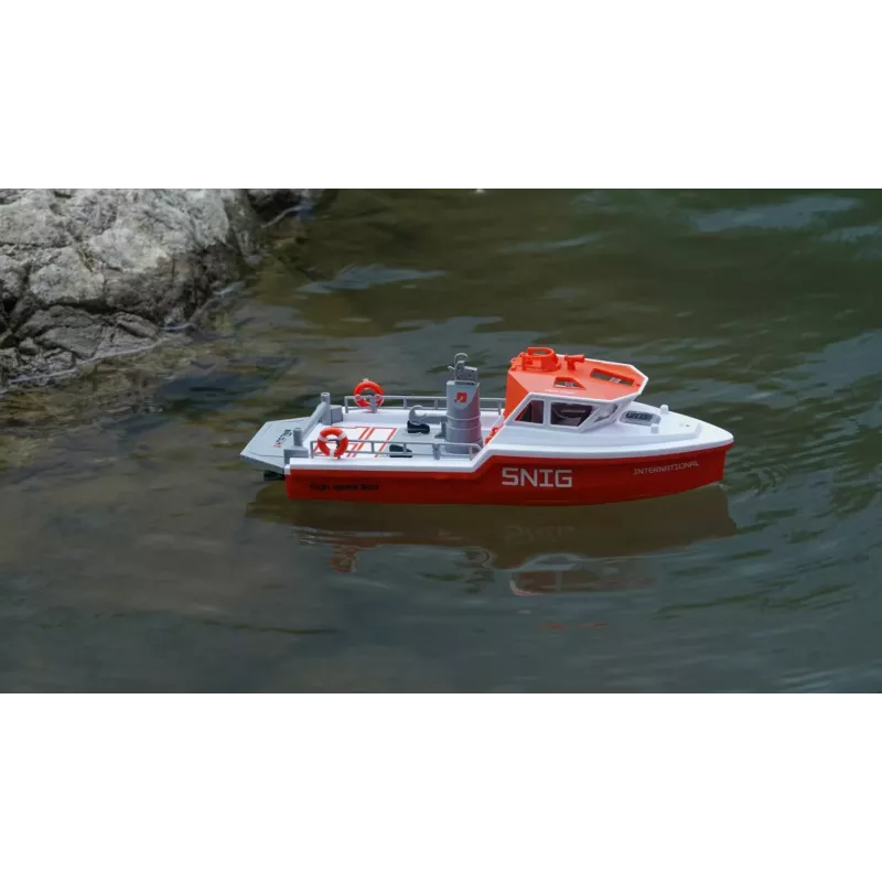 Amewi Rettungsboot brushless Jetantrieb 320mm RTR Weiß/Orange (26116)