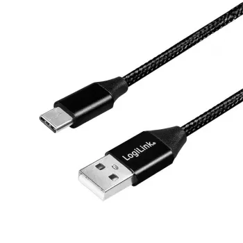 LOGILINK CU0140 LOGILINK - Kabel USB 2.0, USB-A Stecker auf USB-C Stecker, 1 m