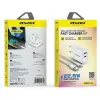 Awei Netzteil PD81T-EU 22,5W mit USB-Kabel und USB-C, weiß, GaN