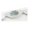 Elektronische Personenwaage Mesko MS 8137 — 150 kg Kapazität, 100 g Genauigkeit, weiß/transparent