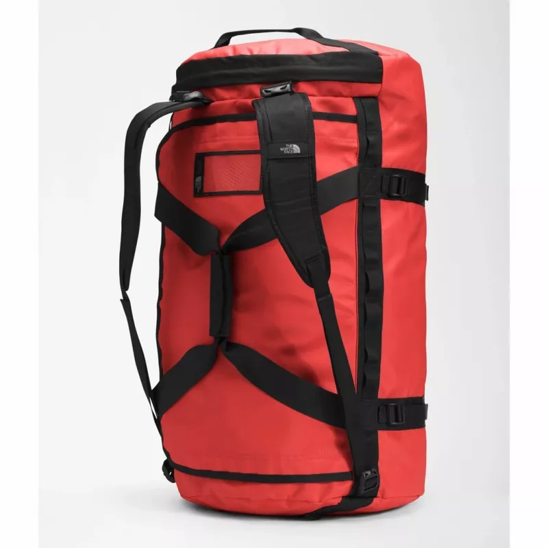 The North Face Base Camp Duffel L Reisetasche 95 L Polyester Schwarz, Rot