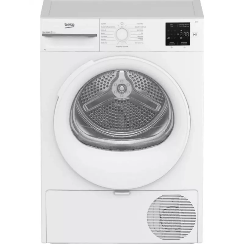 Beko BM3T3820W Freistehender Waschtrockner 8 kg A++ Weiß