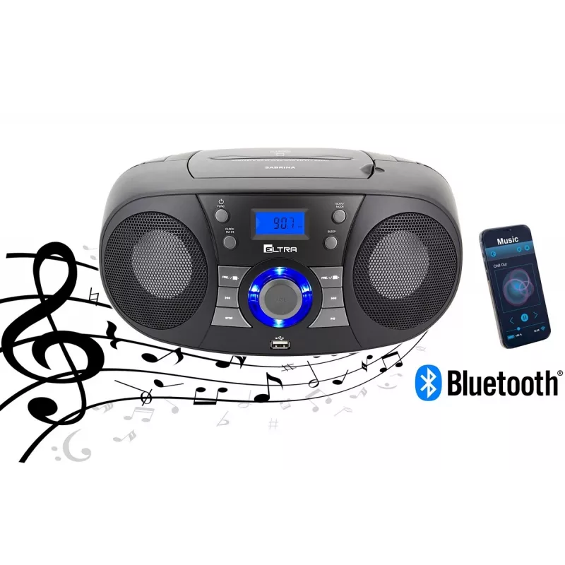 Eltra Radio Sabrina CD 60BT schwarz