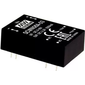 Netzteil MEAN WELL SCWN06A-12, 12 V, 0,5 A, 6 W