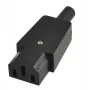Microconnect C13PLUG Netzstecker-Adapter C13 Schwarz