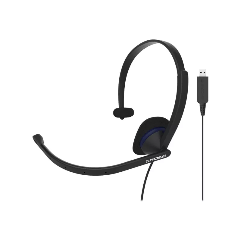 Koss | Kopfhörer | CS195 USB | Kabelgebunden | On-Ear | Mikrofon | Schwarz