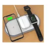 3-in-1 kabelloses Ladegerät Devia V4 10W — für Smartphone, Apple Watch, Kopfhörer