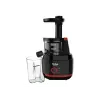 Slow Juicer Tefal Juiceo ZC150 – 150 W, 4,5 cm Einfüllschacht, 0,8 l Saft- und Tresterbehälter, 80 RPM, Schwarz/Rot